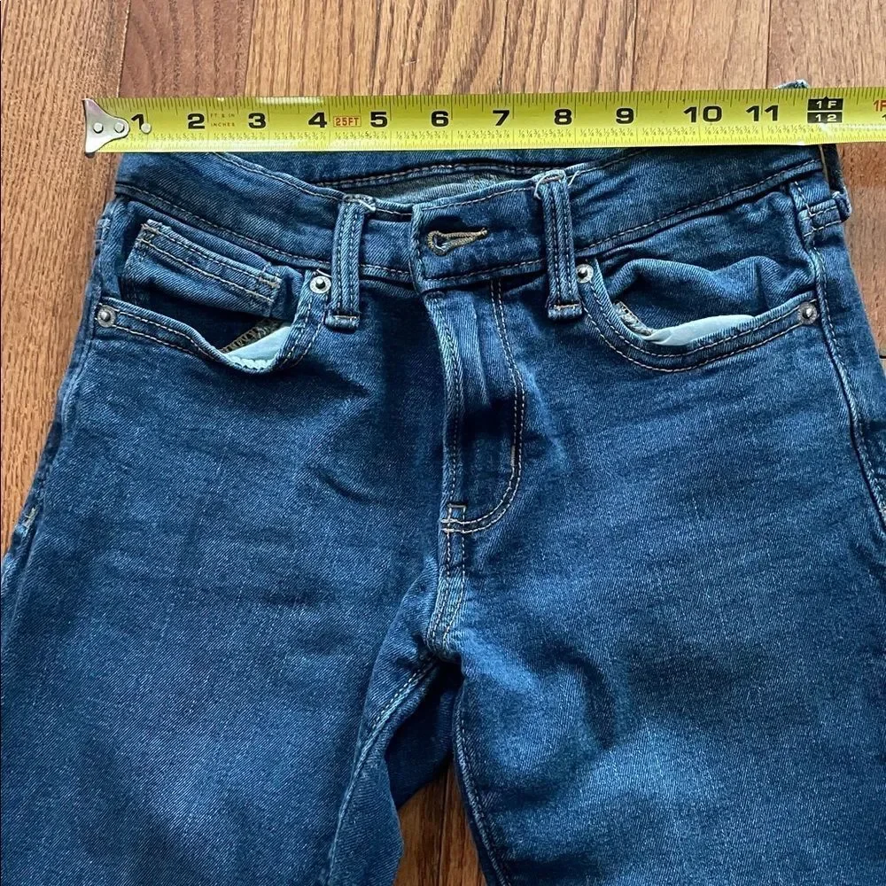 Old Navy Straight Leg Jeans Built in Flex Medium Wash Boy’s Sz 10